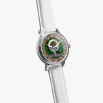 Scottish Kinnear Celtic Circle Silver Automatic Watch Size 46mm