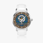 Scottish Keith Celtic Circle Silver Automatic Watch Size 46mm