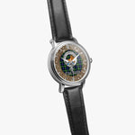 Scottish Baillie Celtic Circle Silver Automatic Watch Size 46mm