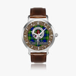 Scottish Maitland Celtic Circle Silver Automatic Watch Size 46mm