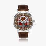 Scottish MacFie Celtic Circle Silver Automatic Watch Size 46mm