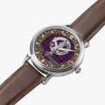 Scottish Montgomery Celtic Circle Silver Automatic Watch Size 46mm