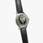 Scottish Oliphant Celtic Circle Silver Automatic Watch Size 46mm