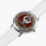 Scottish Haig Celtic Circle Silver Automatic Watch Size 46mm