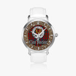 Scottish Sinclair Celtic Circle Silver Automatic Watch Size 46mm