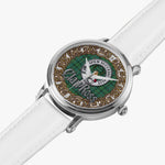 Scottish Ross Celtic Circle Silver Automatic Watch Size 46mm