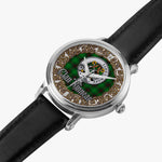 Scottish Kinnear Celtic Circle Silver Automatic Watch Size 46mm