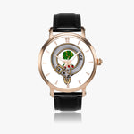 Abercrombie Badge Gold Unisex Automatic Watch (Rose Gold)  Size 46mm