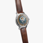 Scottish Lamont Celtic Circle Silver Automatic Watch Size 46mm