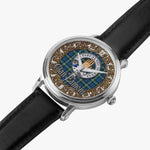 Scottish Lamont Celtic Circle Silver Automatic Watch Size 46mm