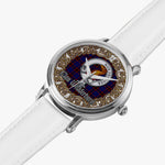 Scottish Wedderburn Celtic Circle Silver Automatic Watch Size 46mm