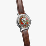 Scottish Lennox Celtic Circle Silver Automatic Watch Size 46mm