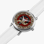 Scottish Wallace Celtic Circle Silver Automatic Watch Size 46mm