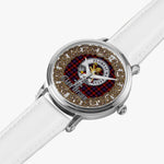 Scottish Broun Celtic Circle Silver Automatic Watch Size 46mm