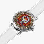 Scottish Scrymgeour Celtic Circle Silver Automatic Watch Size 46mm
