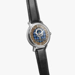 MacNeill Of Barra Celtic Circle Silver Automatic Watch Size 46mm