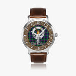 Scottish Calder Celtic Circle Silver Automatic Watch Size 46mm