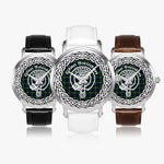 Scottish Swinton Celtic Ring Silver Automatic Watch Size 46mm