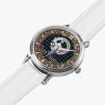 Scottish Hunter Celtic Circle Silver Automatic Watch Size 46mm