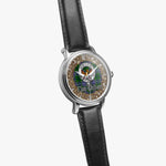 Scottish Wishart Celtic Circle Silver Automatic Watch Size 46mm