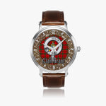 Scottish Grant Celtic Circle Silver Automatic Watch Size 46mm
