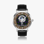 Scottish Galbraith Celtic Circle Silver Automatic Watch Size 46mm