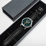 Abercrombie Automatic Watch (Silver) 46mm