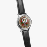 Scottish Boyd Celtic Circle Silver Automatic Watch Size 46mm
