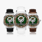 Scottish Kinnear Celtic Circle Silver Automatic Watch Size 46mm
