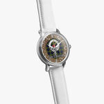 Scottish Colquhoun Celtic Circle Silver Automatic Watch Size 46mm