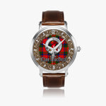 Scottish MacNicol Celtic Circle Silver Automatic Watch Size 46mm