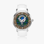 Scottish Forsyth Celtic Circle Silver Automatic Watch Size 46mm