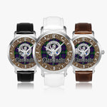 Scottish Inglis Celtic Circle Silver Automatic Watch Size 46mm