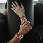 Scottish Fenton Family Crest Quartz Watch With Leather Strap - Tartan Watch Instafamous Quartz Leather Strap Plaid Watch