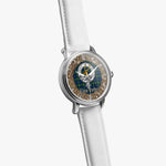 Scottish Forbes Celtic Circle Silver Automatic Watch Size 46mm