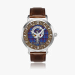 Scottish Elliot Celtic Circle Silver Automatic Watch Size 46mm