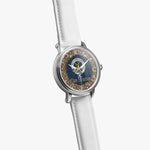 Scottish Strachan Celtic Ring Silver Automatic Watch Size 46mm