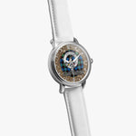 Scottish Guthrie Celtic Circle Silver Automatic Watch Size 46mm