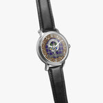 Scottish Kinnaird Celtic Circle Silver Automatic Watch Size 46mm