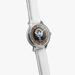 Scottish Galbraith Celtic Circle Silver Automatic Watch Size 46mm