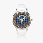 MacNeill Of Barra Celtic Circle Silver Automatic Watch Size 46mm