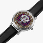 Scottish Montgomery Celtic Circle Silver Automatic Watch Size 46mm