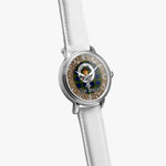Scottish Dundas Celtic Circle Silver Automatic Watch Size 46mm