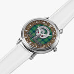 Scottish Kennedy Celtic Circle Silver Automatic Watch Size 46mm