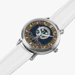 Scottish Hope Celtic Circle Silver Automatic Watch Size 46mm