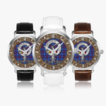 Scottish Elliot Celtic Circle Silver Automatic Watch Size 46mm