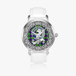 Scottish Cochrane Celtic Circle Silver Automatic Watch Size 46mm