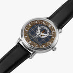 Scottish MacDowall Celtic Circle Silver Automatic Watch Size 46mm