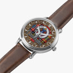 Scottish Ogilvie Celtic Circle Silver Automatic Watch Size 46mm