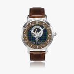 Scottish Fletcher Celtic Circle Silver Automatic Watch Size 46mm